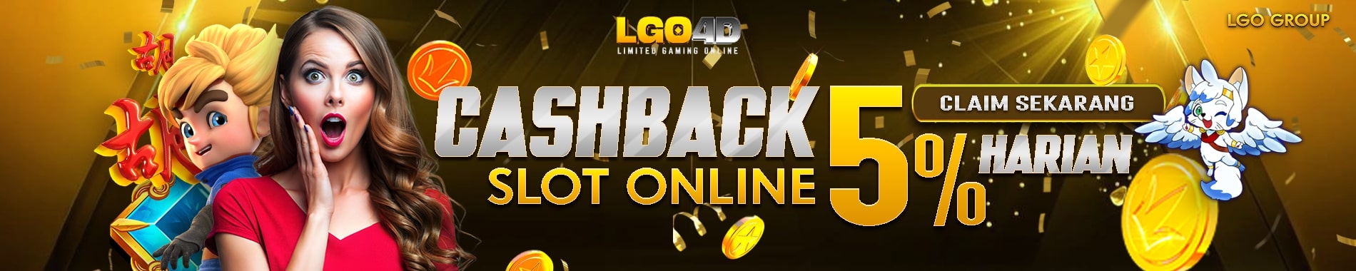 CASHBACK 5% LGO4D